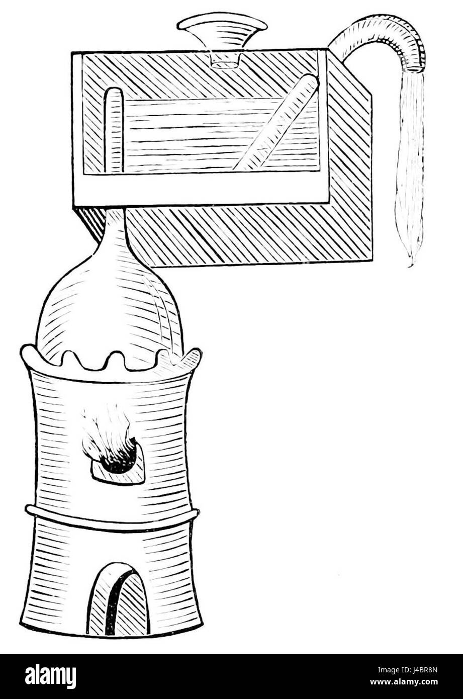 Scientific apparatus device Black and White Stock Photos & Images - Alamy