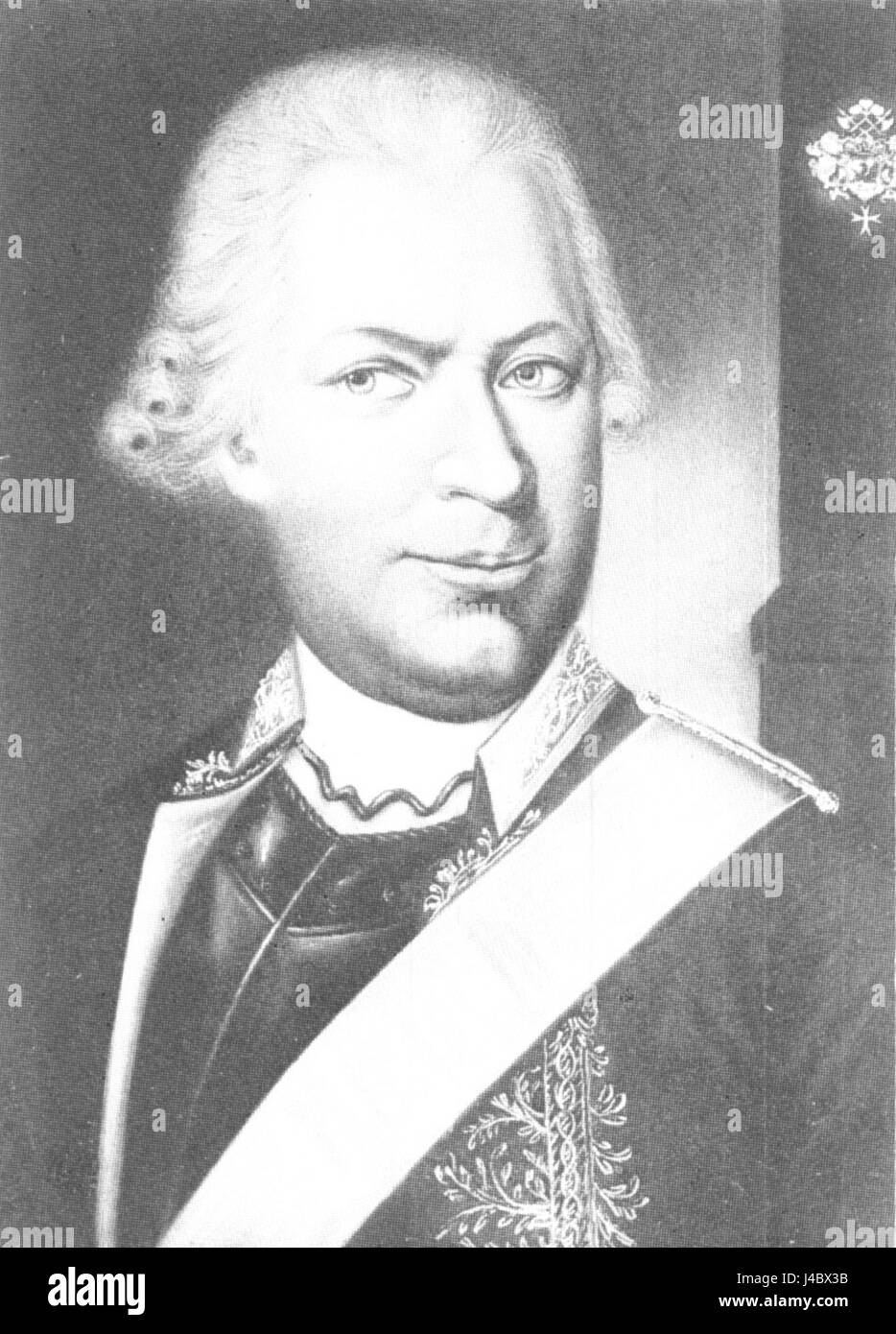 Puttkamer, Georg Dietrich von (1681 1752) Stock Photo