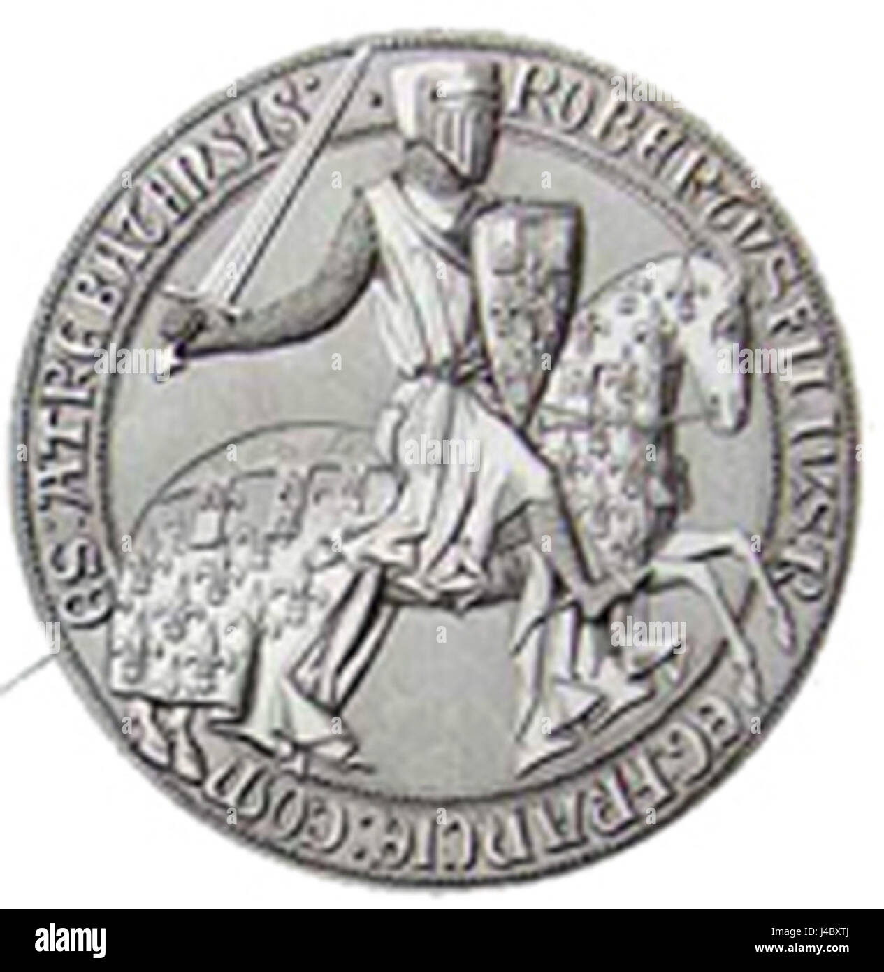 This likely refers to a historical or artistic work related to Robert I of Artois, a noble figure from medieval France. It may explore themes of medieval history or nobility. Stock Photo