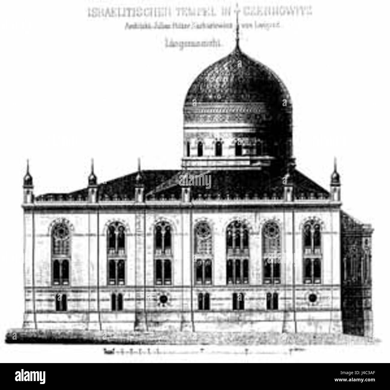 This title refers to a southern-facing plan, possibly an architectural or topographical drawing. The plan may depict the layout or design of a specific building or location with emphasis on the southern side. Stock Photo