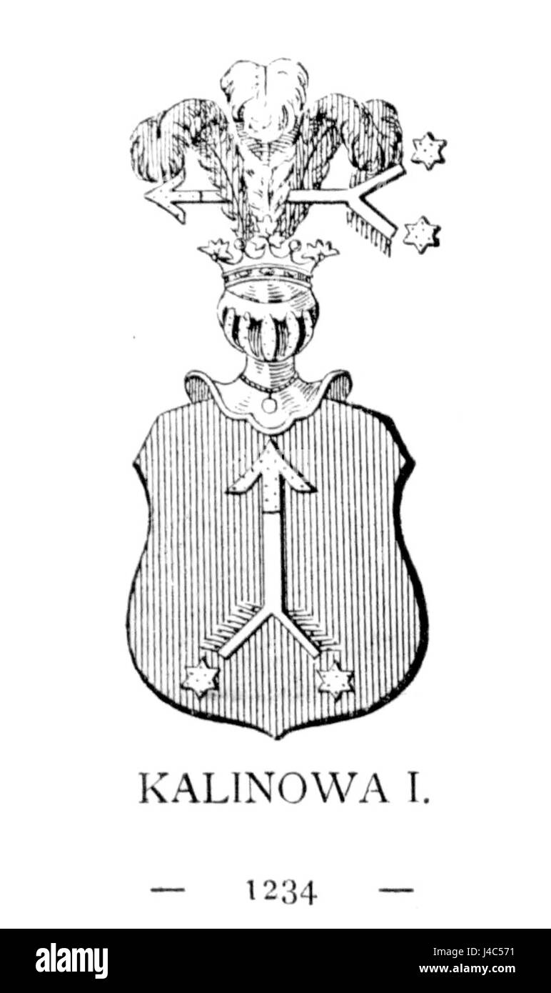 POL COA Kalinowa likely refers to a coat of arms or heraldic symbol ...