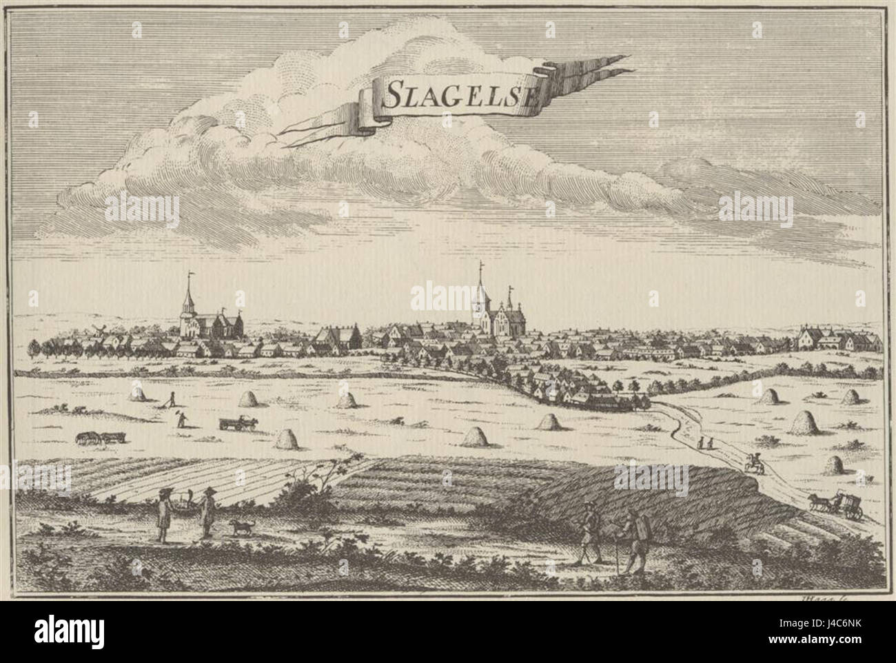 Slagelse Map Map of slagelse hi-res stock photography and images - Alamy