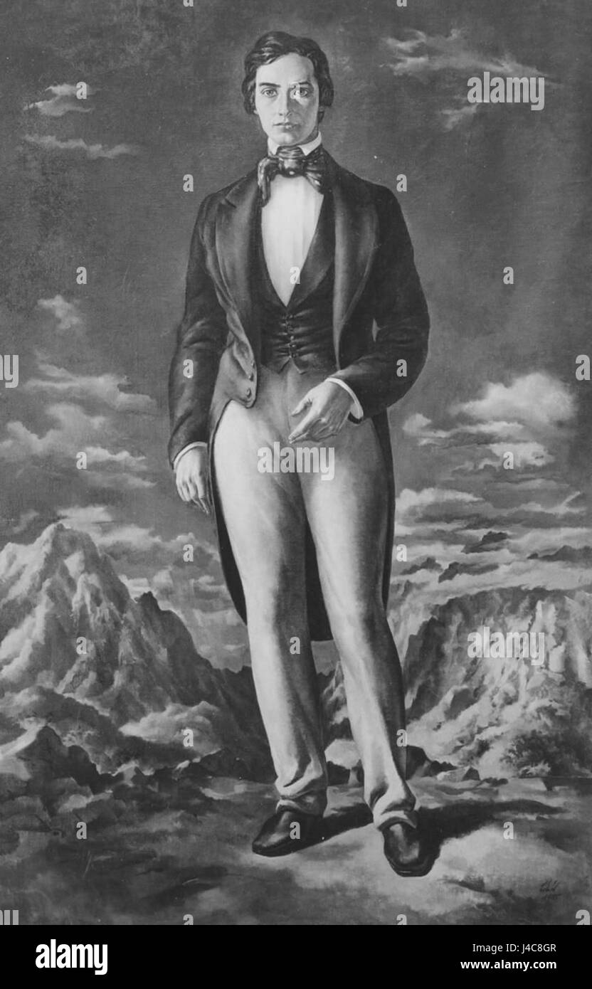 This portrait by Joseph Feher depicts Charles Reed Bishop, an American ...