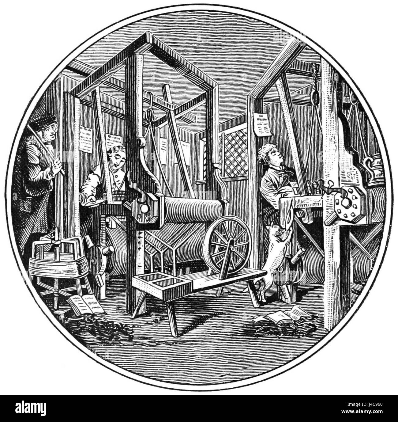 Looms 18th century hi-res stock photography and images - Alamy
