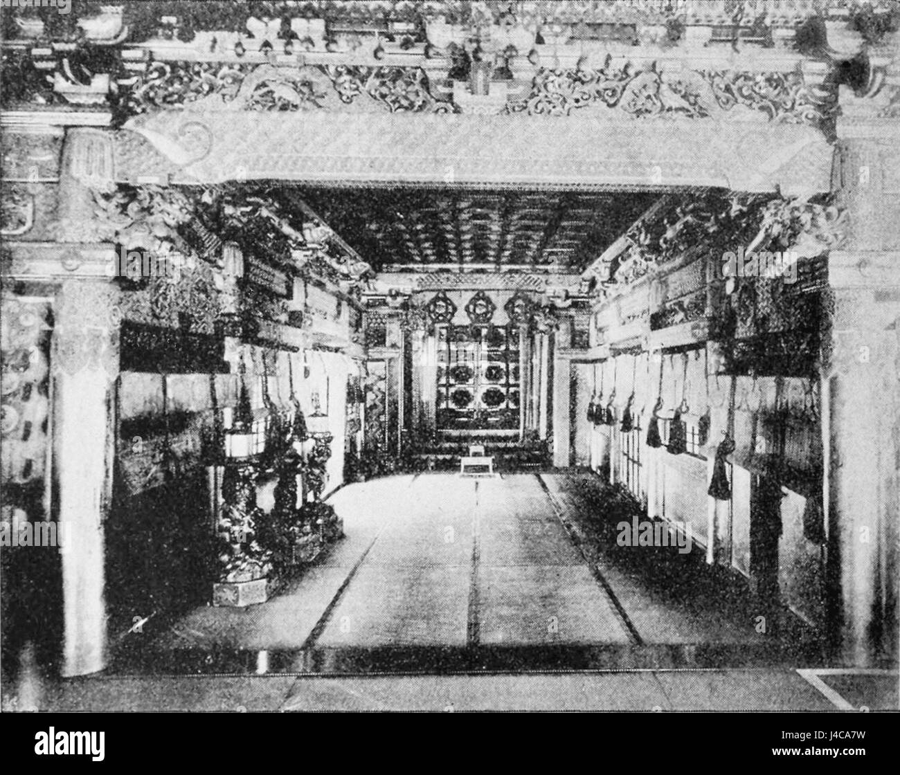PSM V43 D346 Shrine of tokugawa shoguns at shiba tokyo Stock Photo