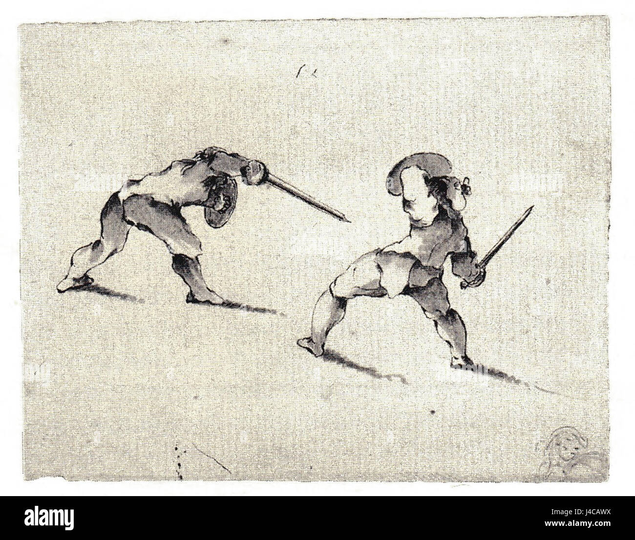 Drawing part 18th century Cut Out Stock Images Pictures Alamy