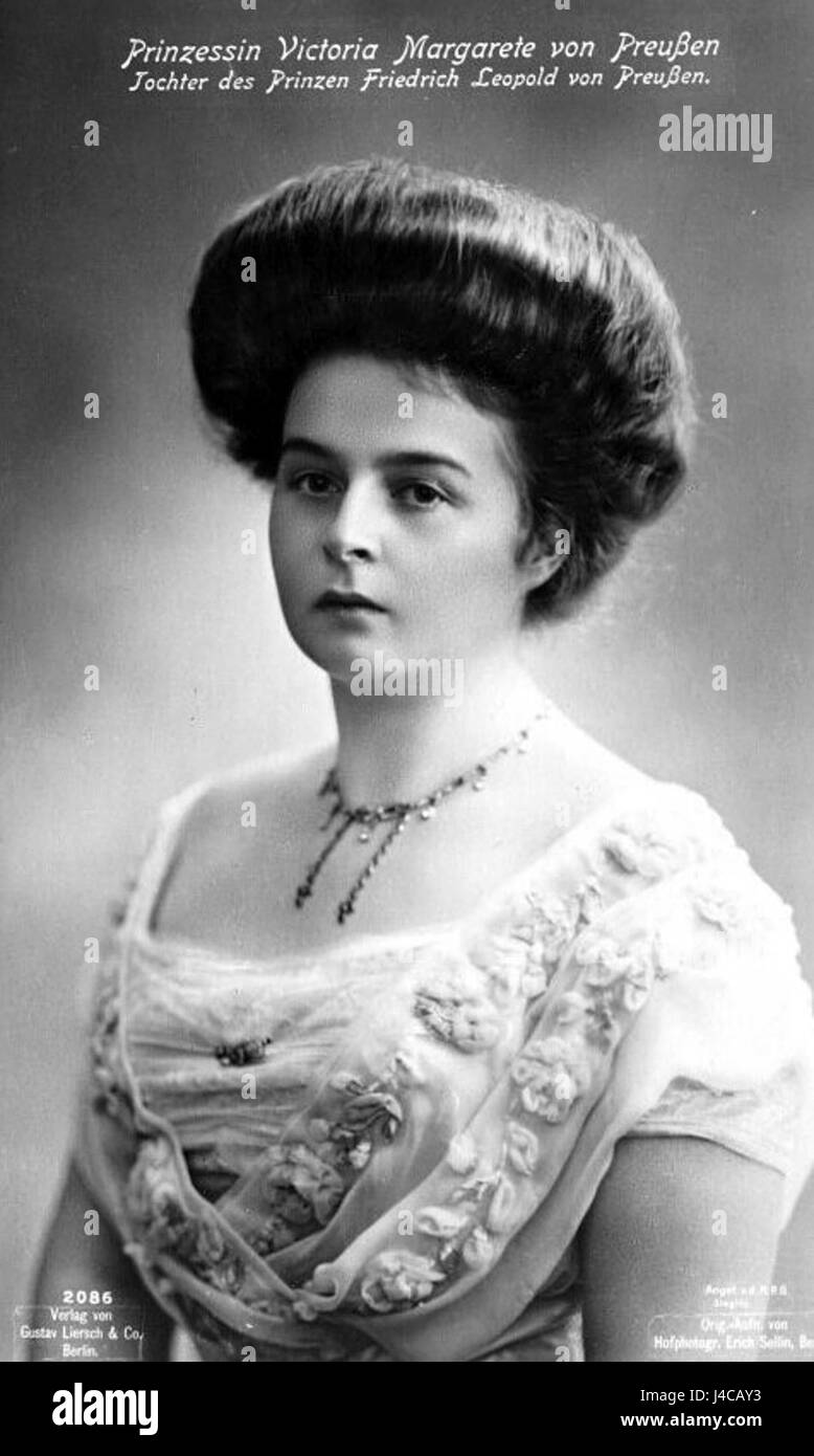 Prinzessin Viktoria Margarete von Preussen Stock Photo