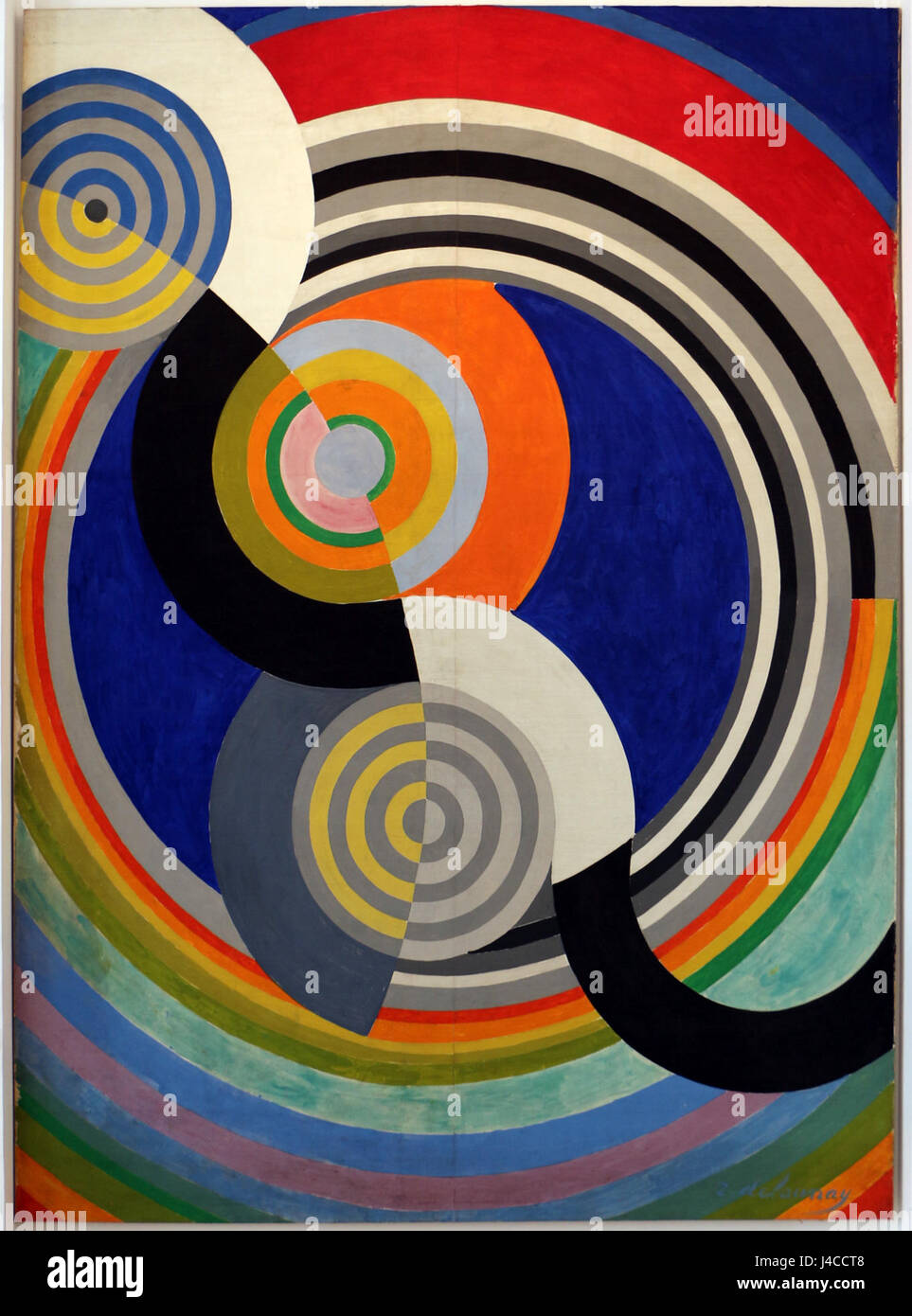 Robert Delaunay's 'Ritmo n. 2' (1938) is a dynamic work of art that ...
