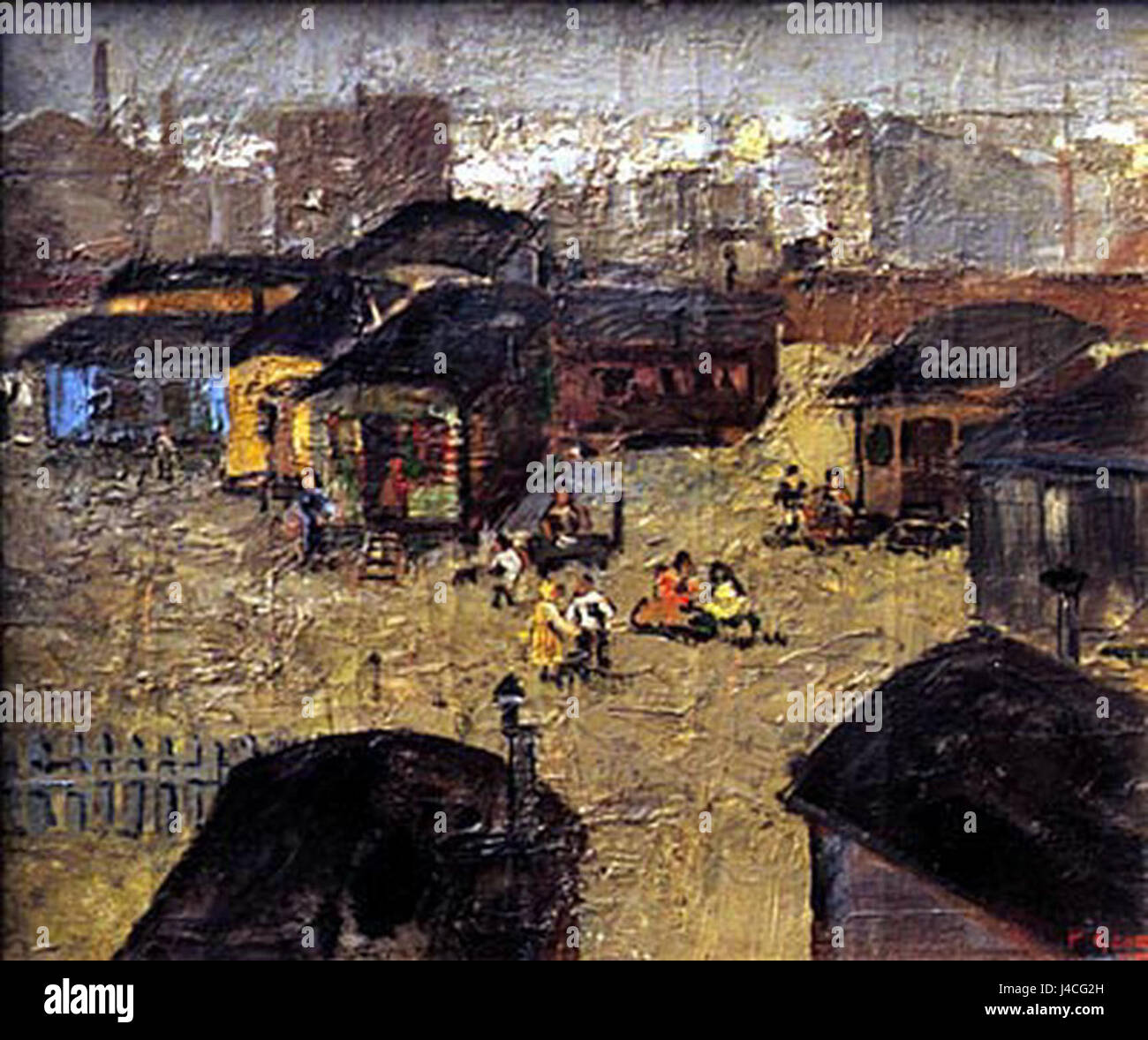 Pencho Paris rolling quarter Stock Photo Alamy