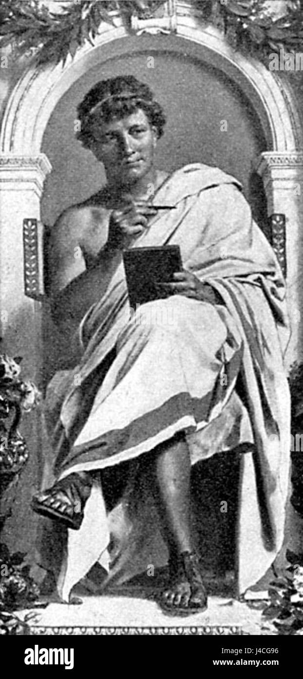 Publius Ovidius Naso Stock Photo