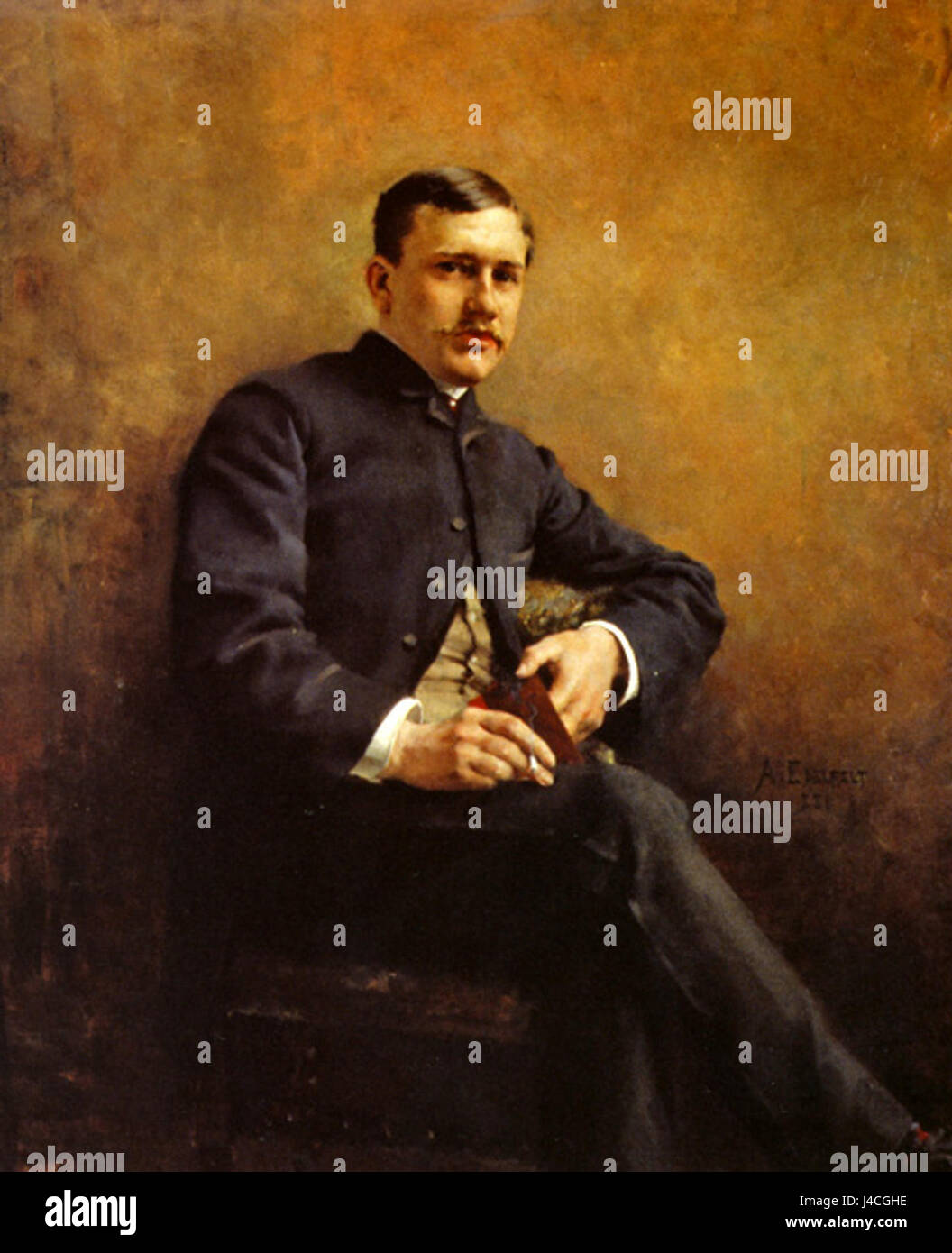 Portrait of Jean Baptiste Pasteur Stock Photo Alamy