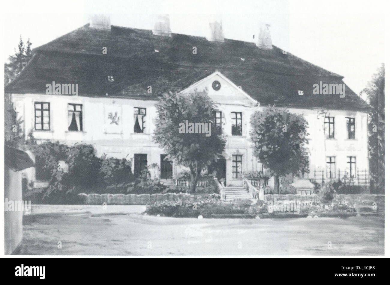 Puttkamer Herrenhaus Bartin Stock Photo