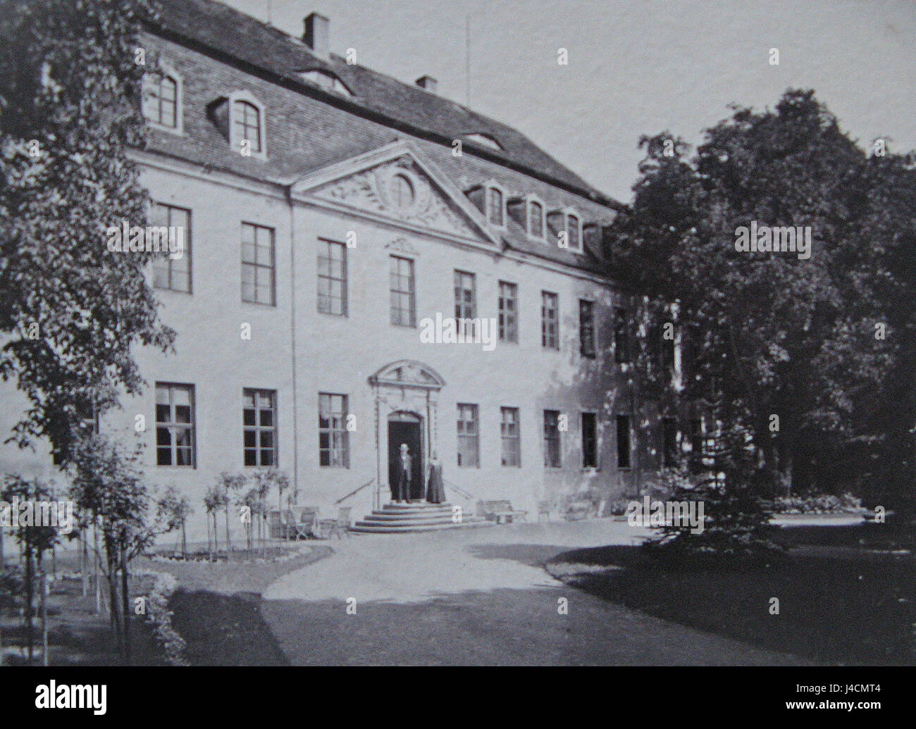 Schloss Rieth An image of the Naunhof manor house (Rittergut) and castle (Schloss ...