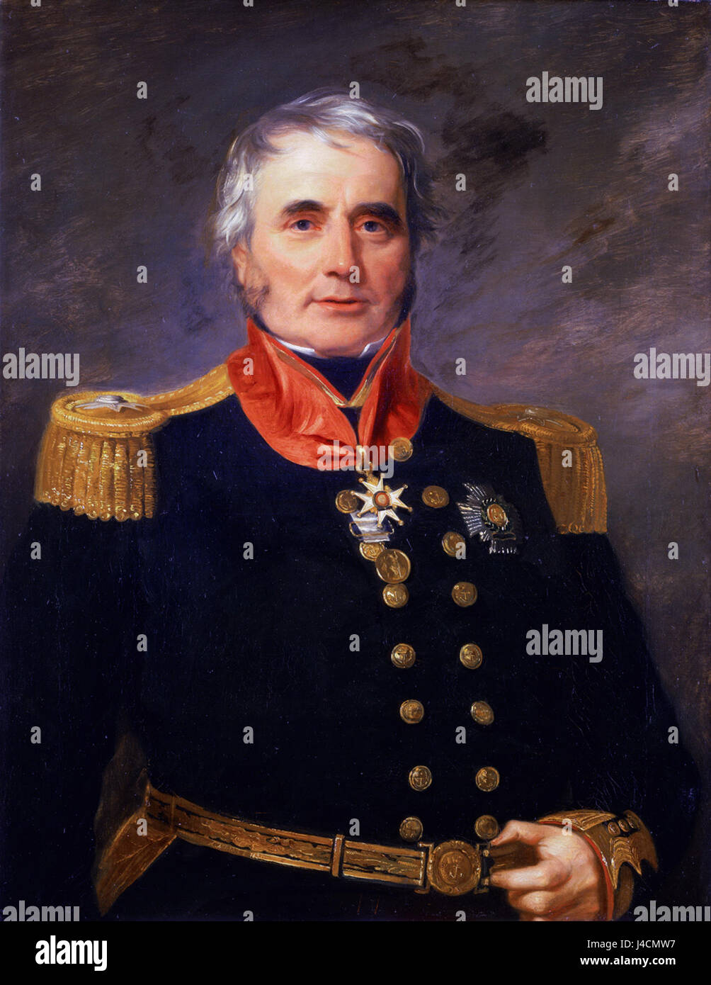 Rear Admiral James Alexander Gordon Stock Photo