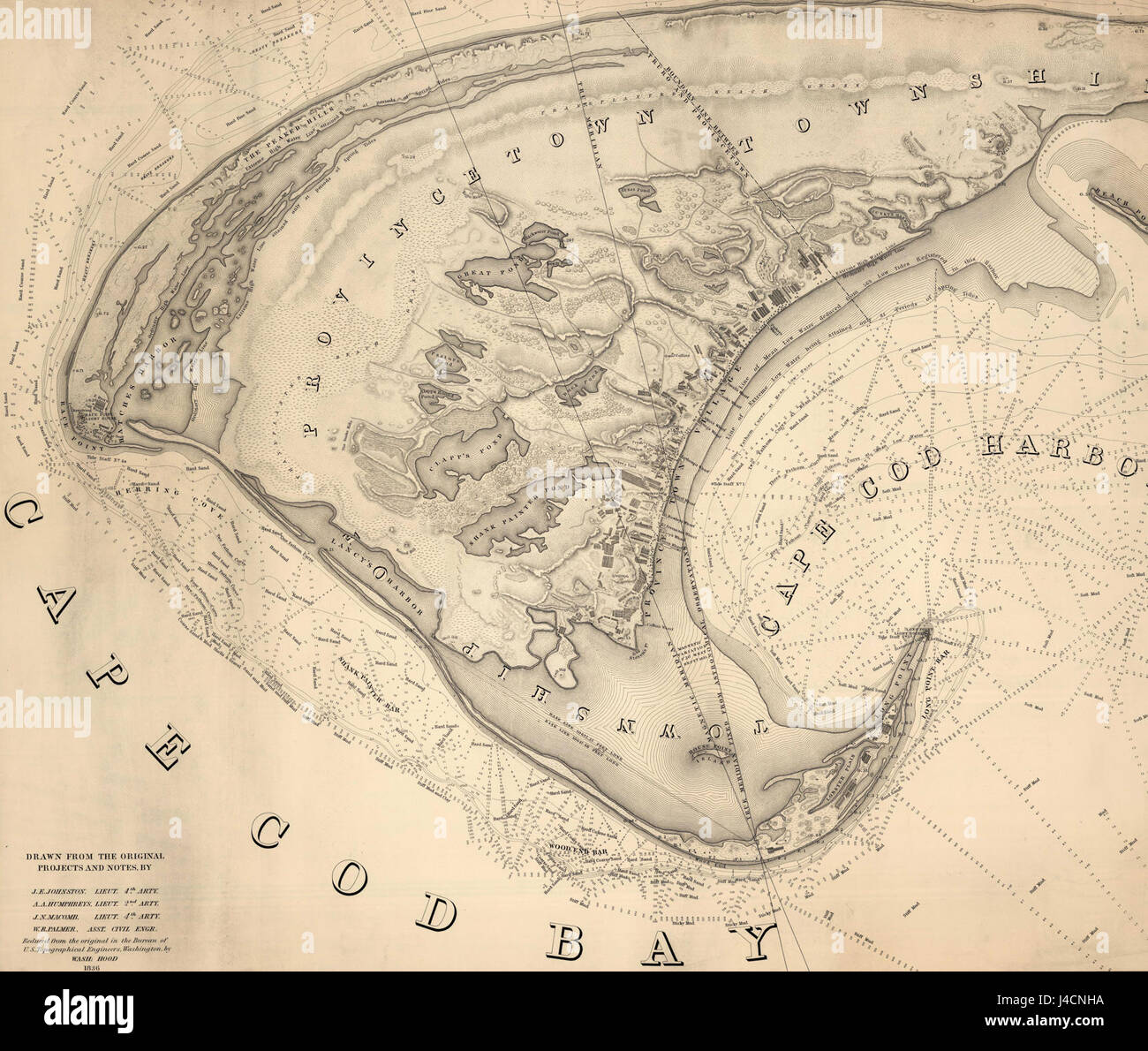 Map of provincetown hires stock photography and images Alamy