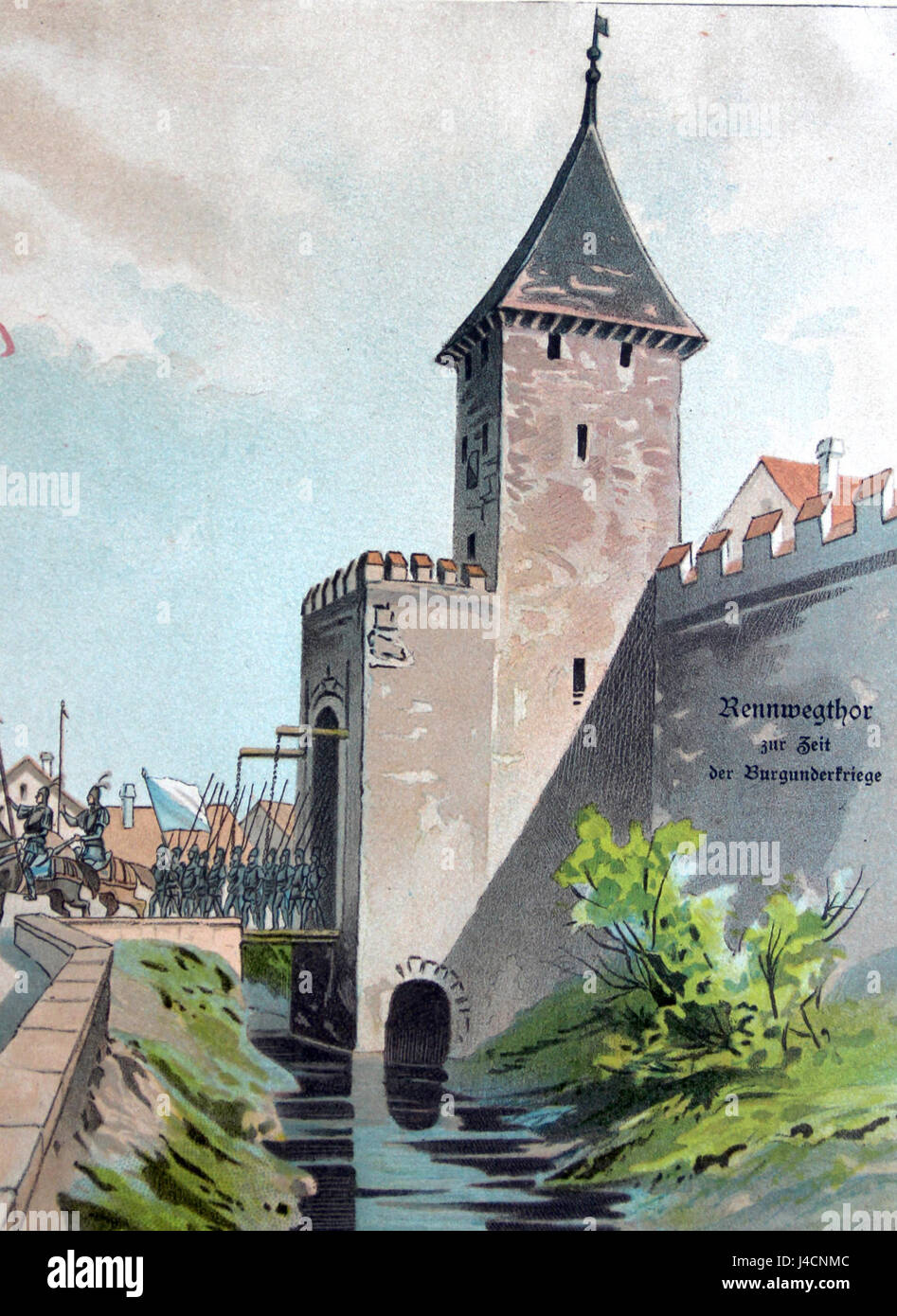 Rennwegtor is a medieval gate from around 1475, located in Germany. It ...