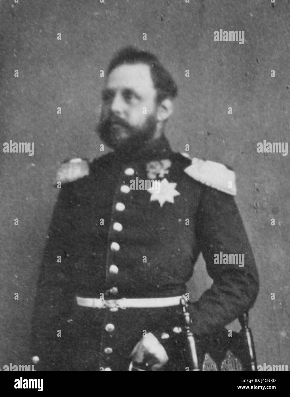 Peter II, Grand Duke of Oldenburg Stock Photo