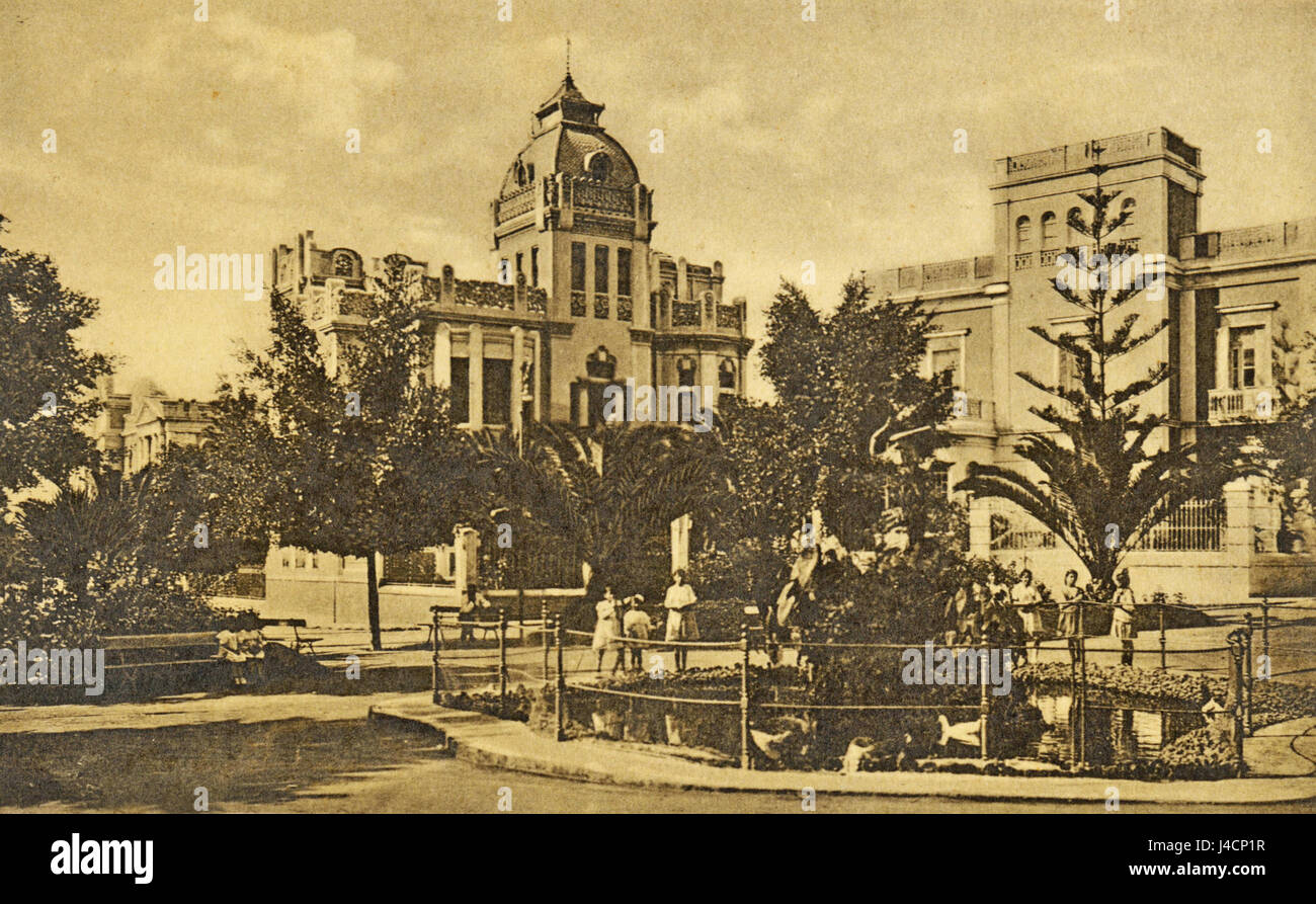 Plaza de los Patos 1920 Stock Photo
