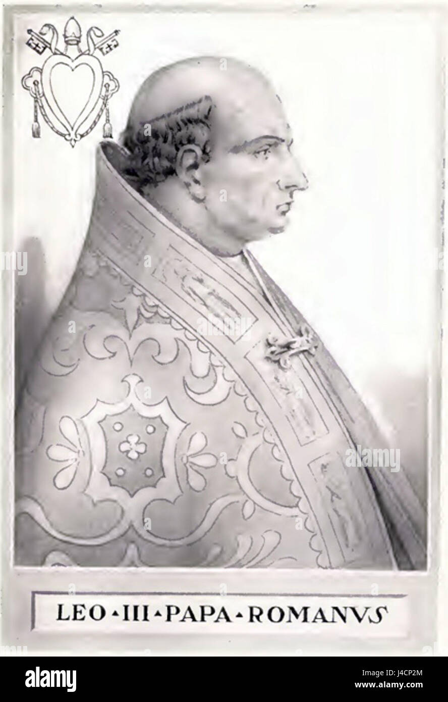 Pope Leo III Stock Photo - Alamy