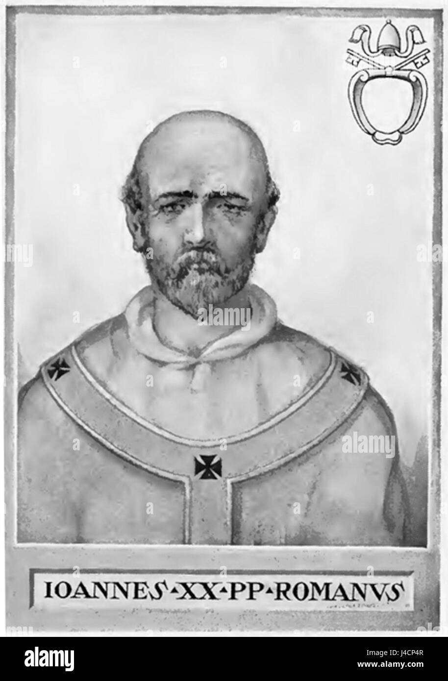 Pope John XIX Stock Photo Alamy