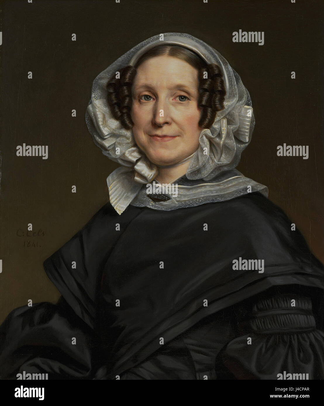 Portret van Aryna van der Pot (1786 1850). Echtgenote van N. J. A. C. Hoffmann Rijksmuseum SK A 4172 Stock Photo
