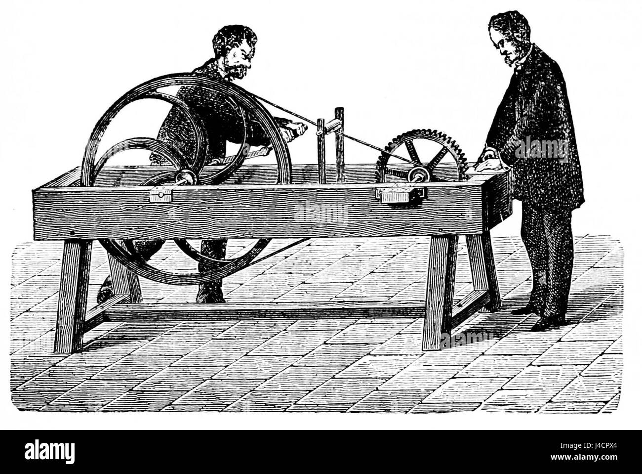 PSM V03 D018 Savart apparatus Stock Photo