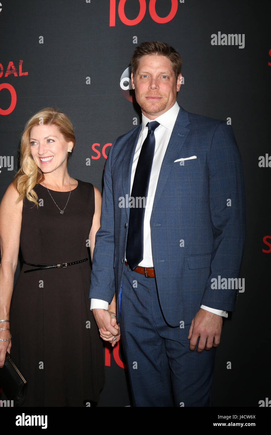 Brian Letscher and guest attending ABC's 'Scandal' 100th episode ...