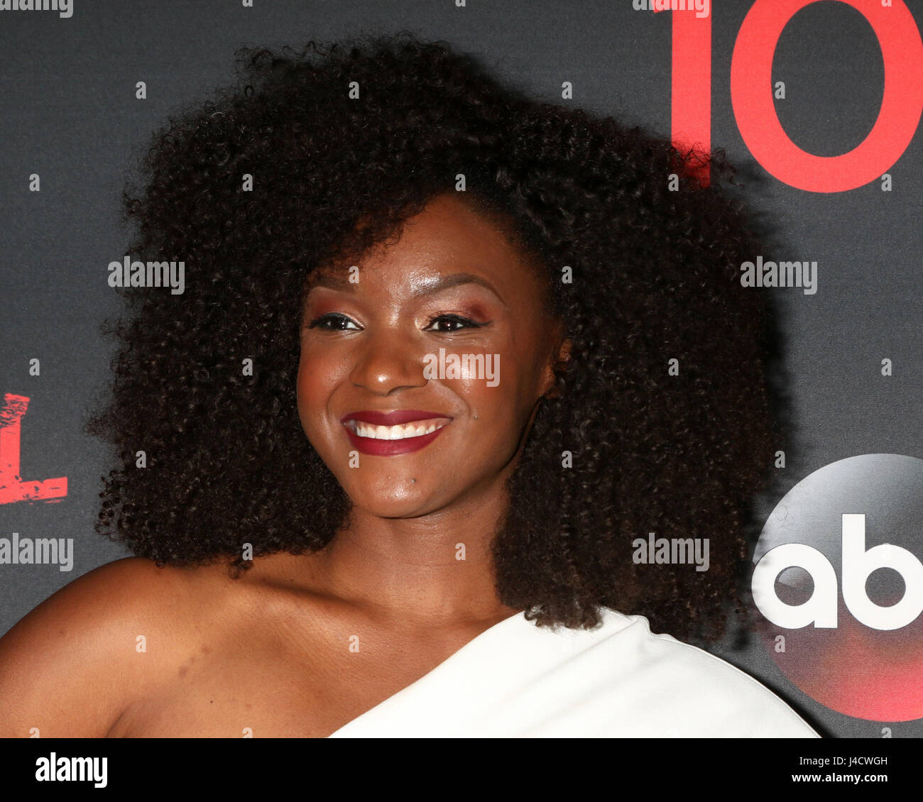 Saycon Sengbloh attending ABC's 'Scandal' 100th episode celebration, at