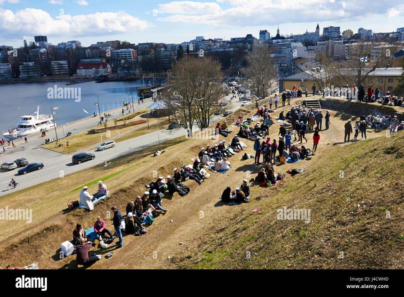 First of May celebration in Lappeenranta, Finland Stock Photo - Alamy