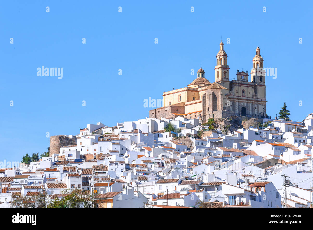 Olvera, White Towns of Andalusia, province of Cádiz, Spain Stock Photo