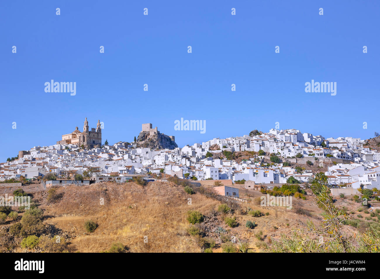 Olvera, White Towns of Andalusia, province of Cádiz, Spain Stock Photo