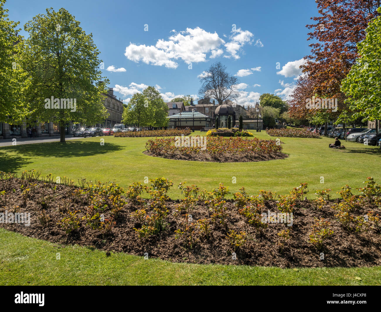 Crescent Gardens, Harrogate. Developed in the 1890s on the site of the