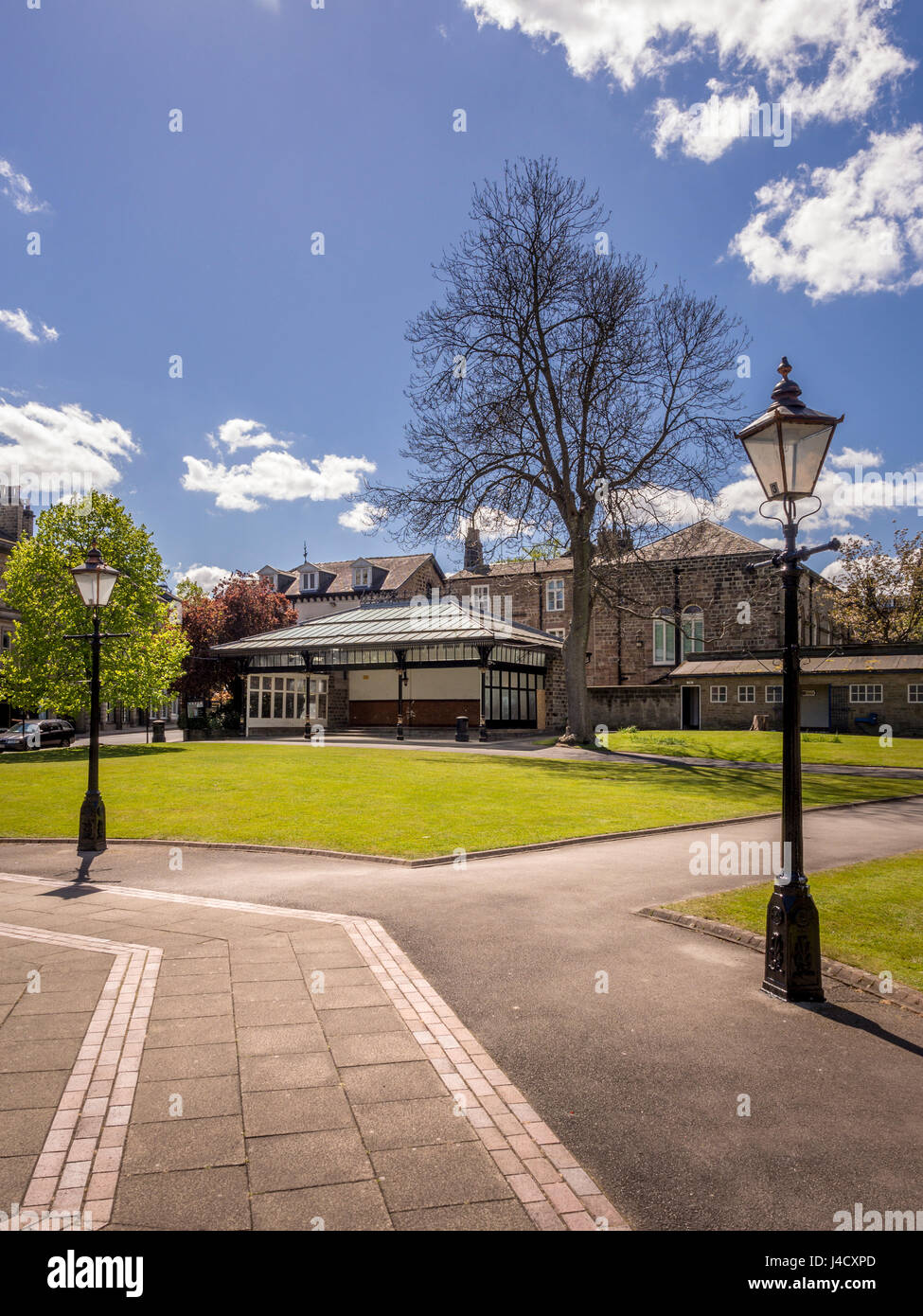 Crescent Gardens, Harrogate. Developed in the 1890s on the site of the