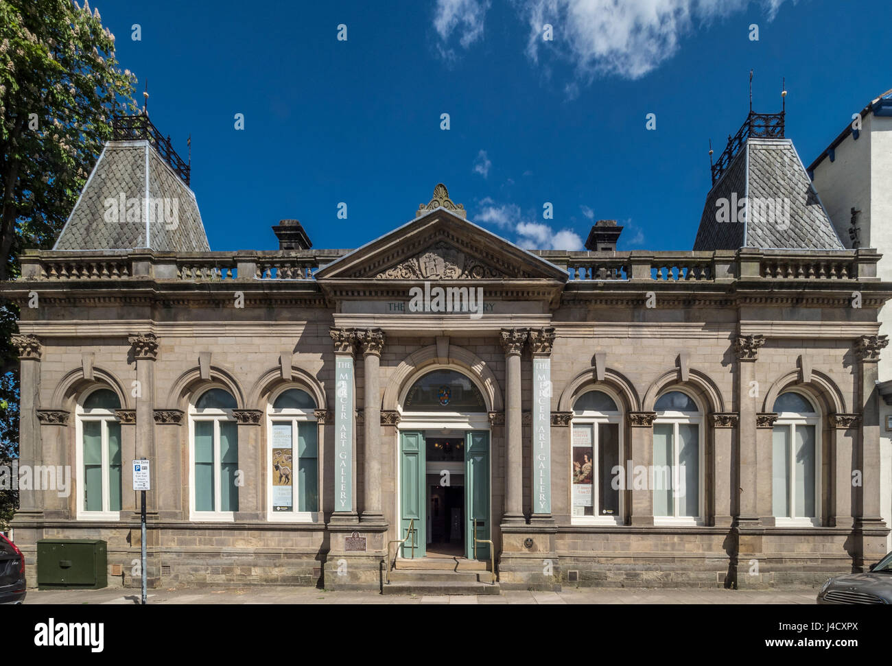 The Mercer Art Gallery, Harrogate. Opened in 1991 in the 200 year old