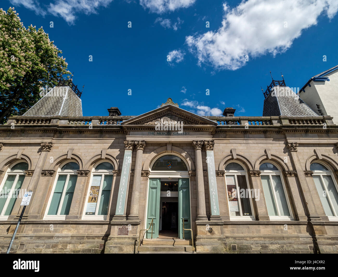 The Mercer Art Gallery, Harrogate. Opened in 1991 in the 200 year old