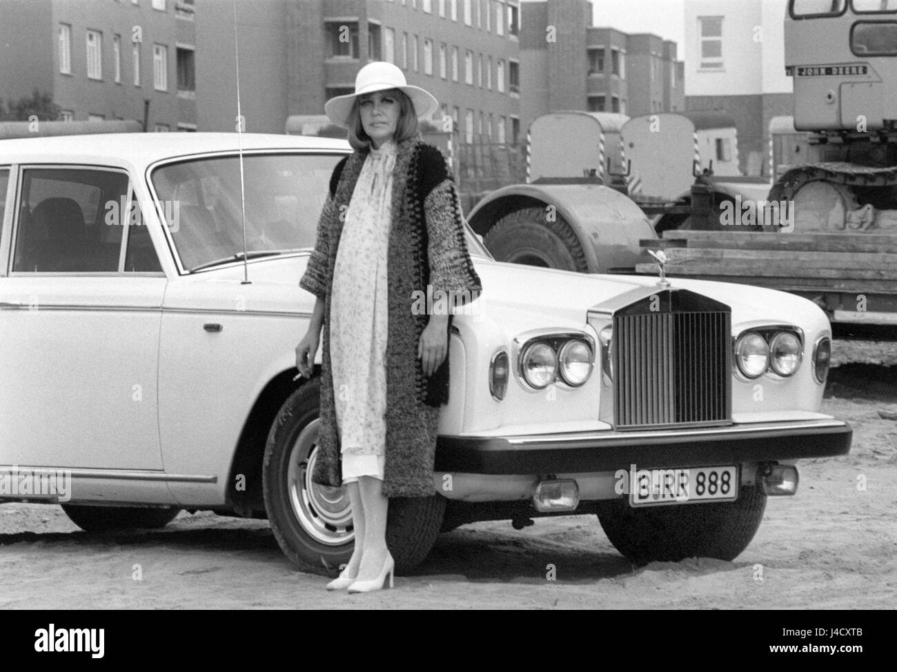 German actress Hildegard Knef in Berlin (Germany) on 13 July 1979. Besides her successful acting career, she also was a popular chanson singer and a bestselling author.    | usage worldwide Stock Photo