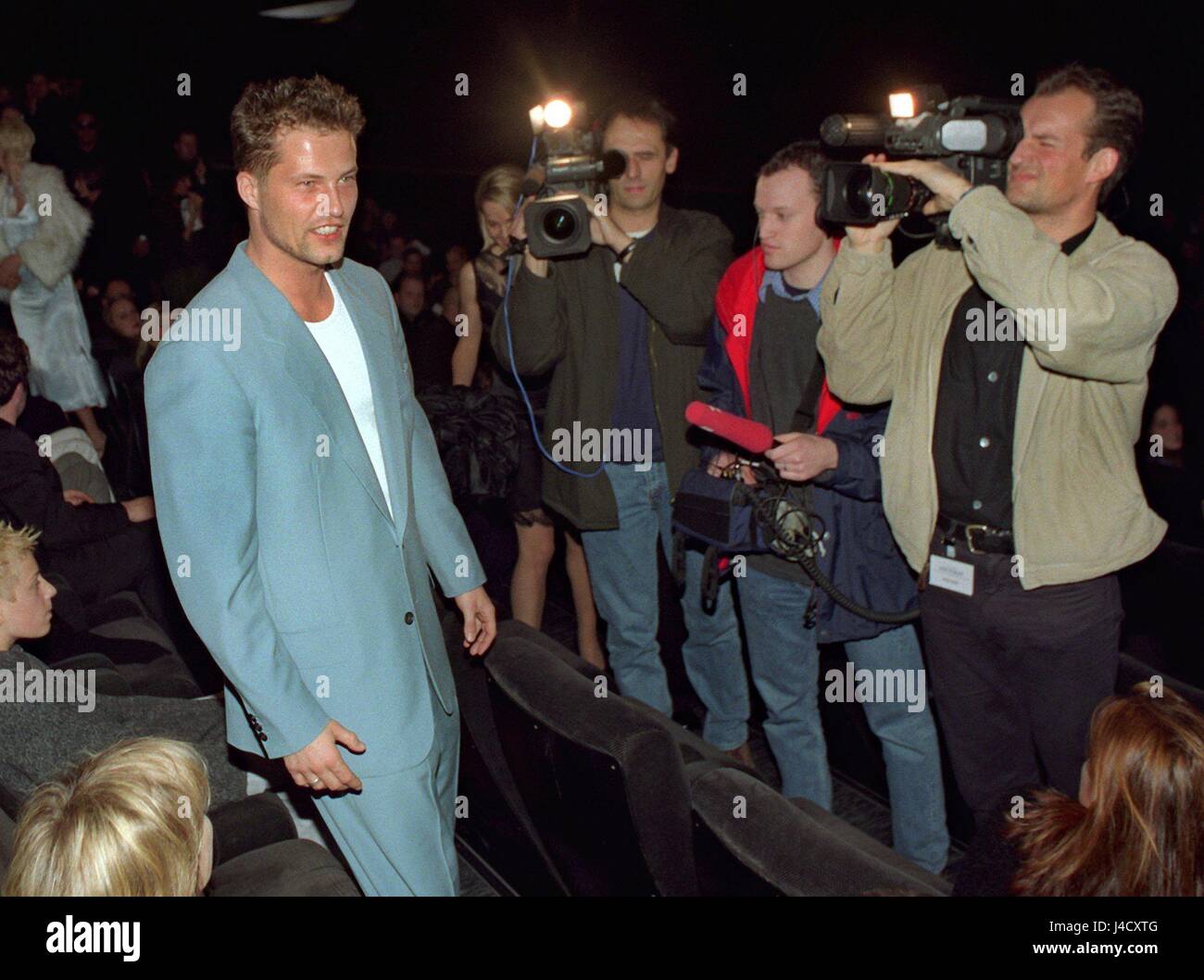 German actor Til Schweiger responds to questions at the film premiere ...