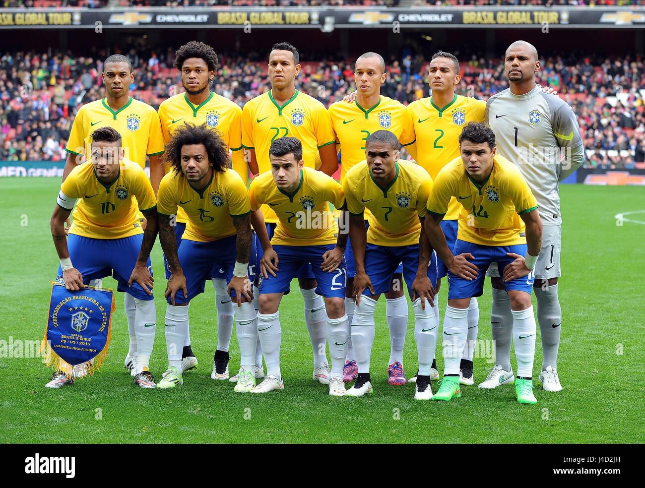 Brazil football team hi-res stock photography and images - Alamy