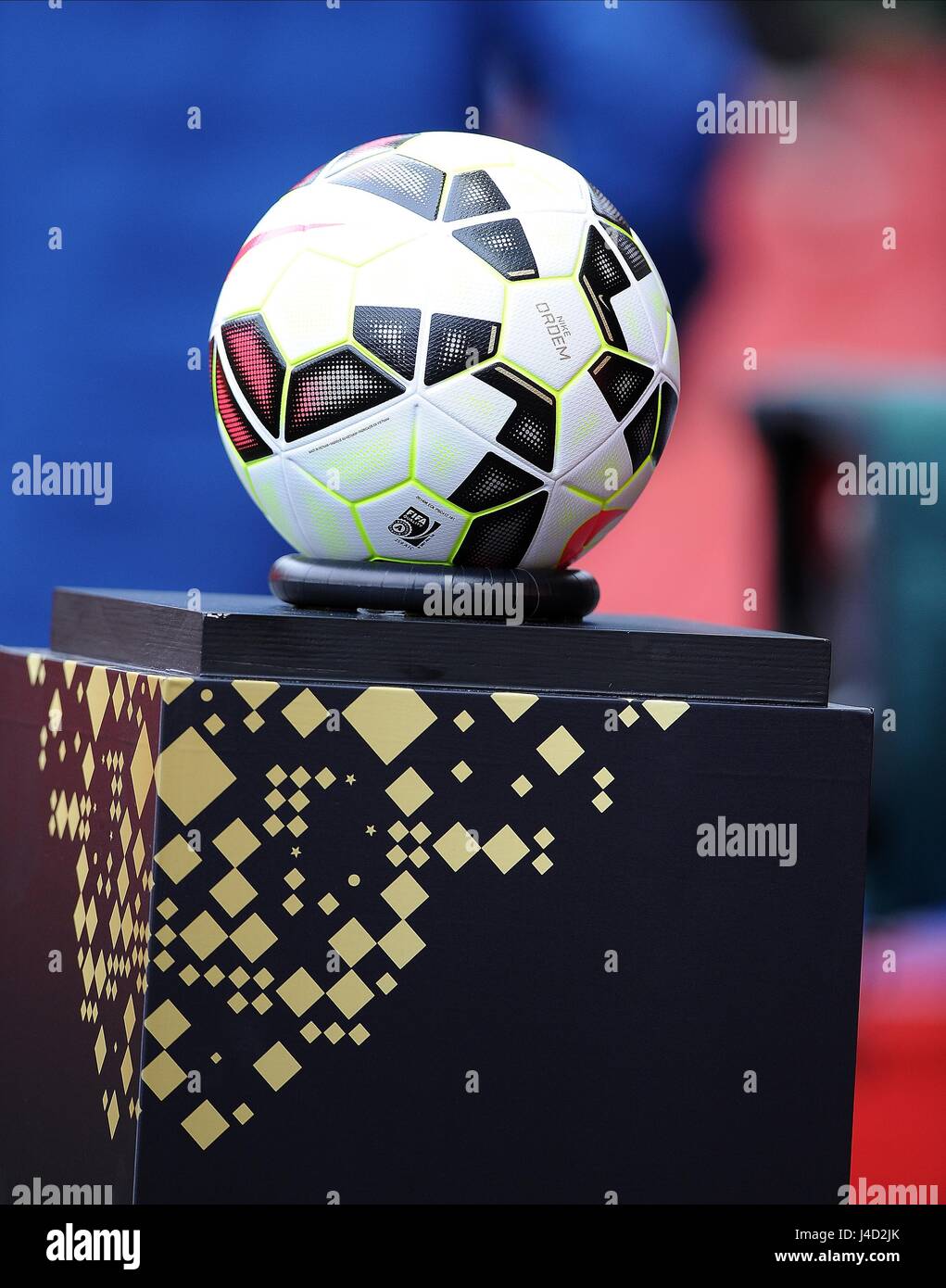 NIKE ORDEM MATCH BALL USED FO BRAZIL V CHILE EMIRATES STADIUM LONDON ENGLAND 29 March 2015 Stock Photo Alamy
