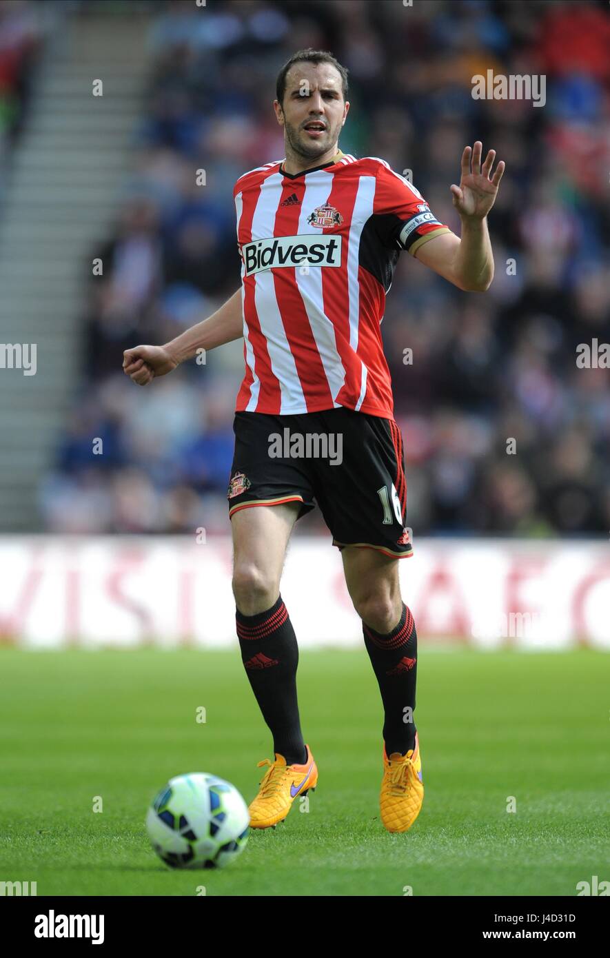 JOHN O'SHEA SUNDERLAND FC SUNDERLAND FC STADIUM OF LIGHT SUNDERLAND