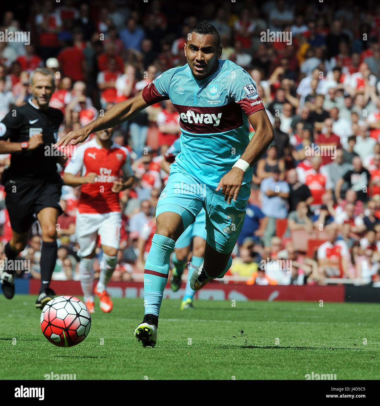 Dimitri Payet Of West Ham Unit Arsenal V West Ham United Emirates Stock Photo Alamy