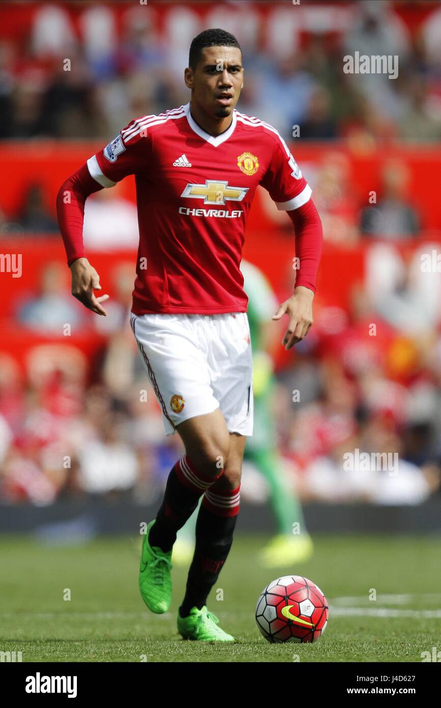 Old trafford chris smalling hi-res stock photography and images - Alamy