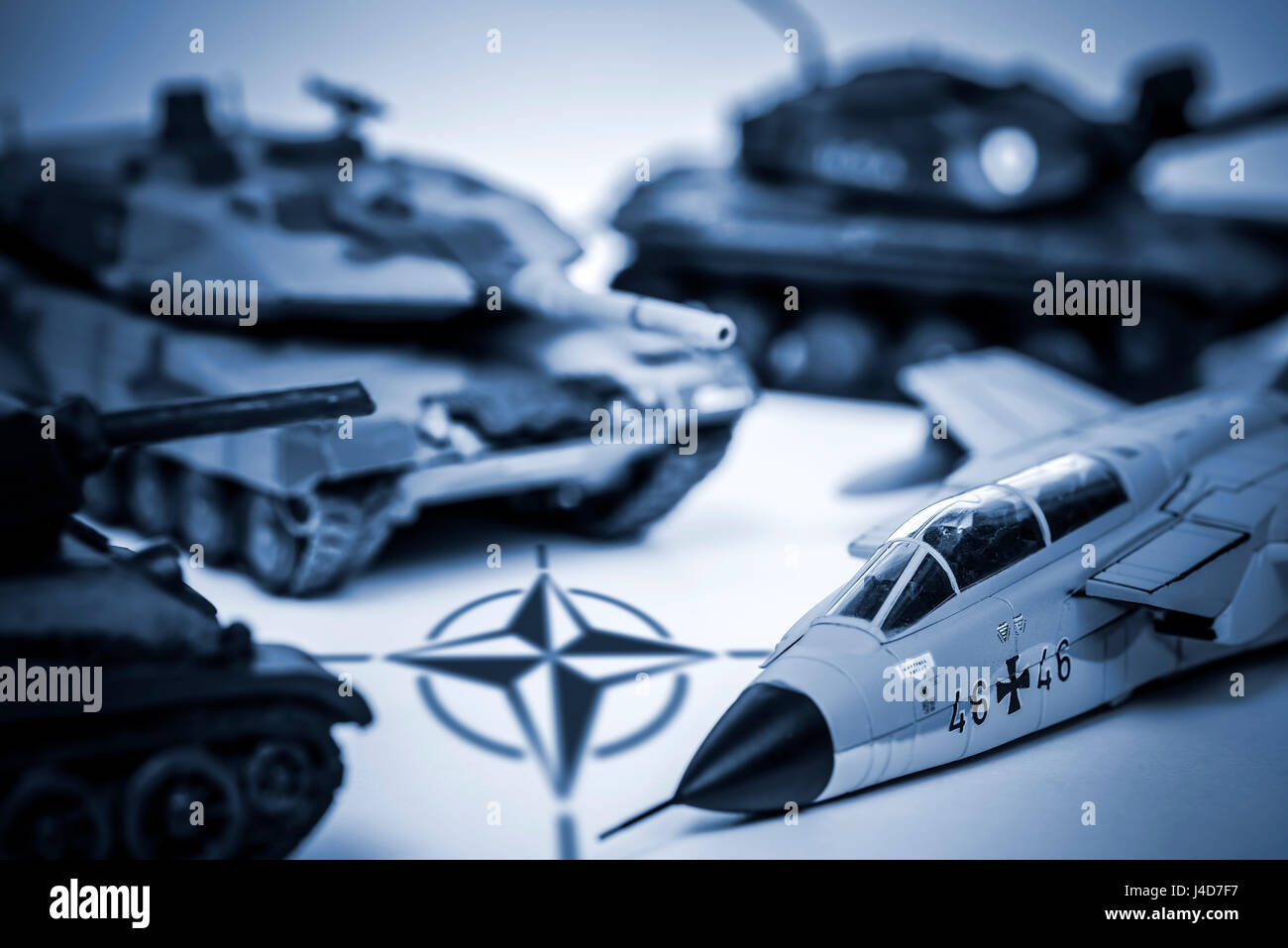 German Nato obligations, symbolic photo, Deutsche Nato-Verpflichtungen, Symbolfoto Stock Photo