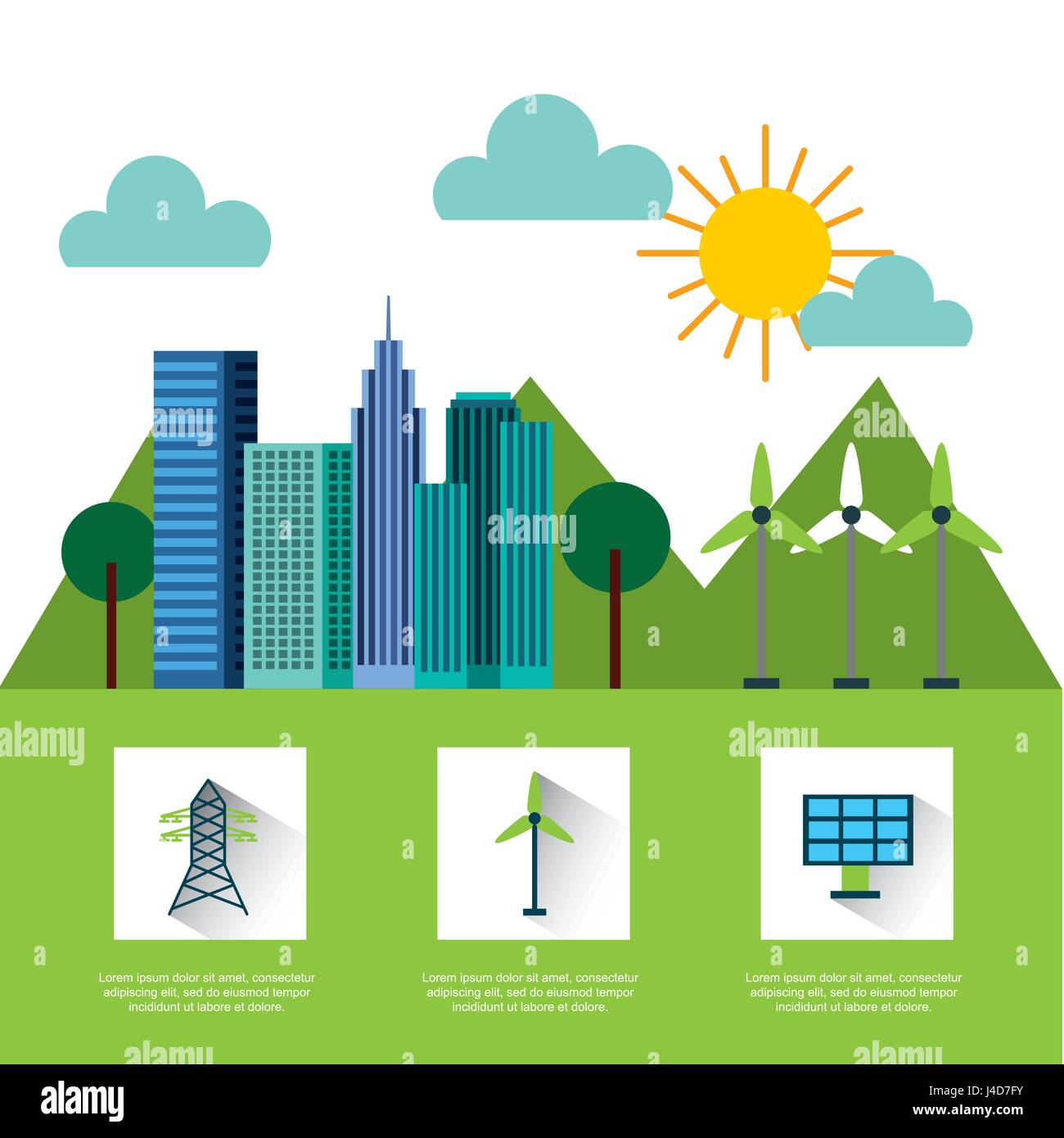 eco friendly related image Stock Vector Image & Art - Alamy