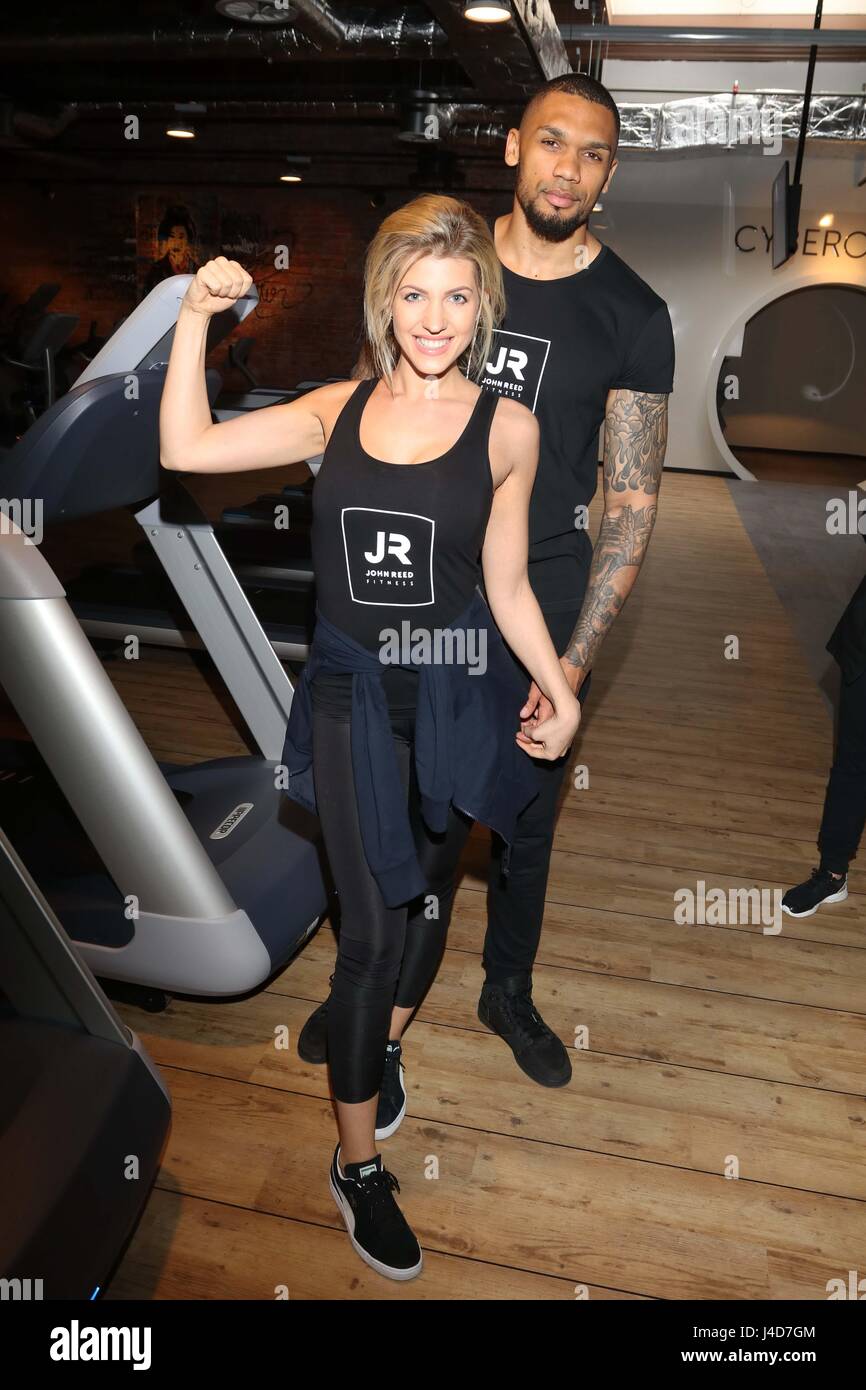 Sportive celebrities attending the opening of the new John Reed fitness