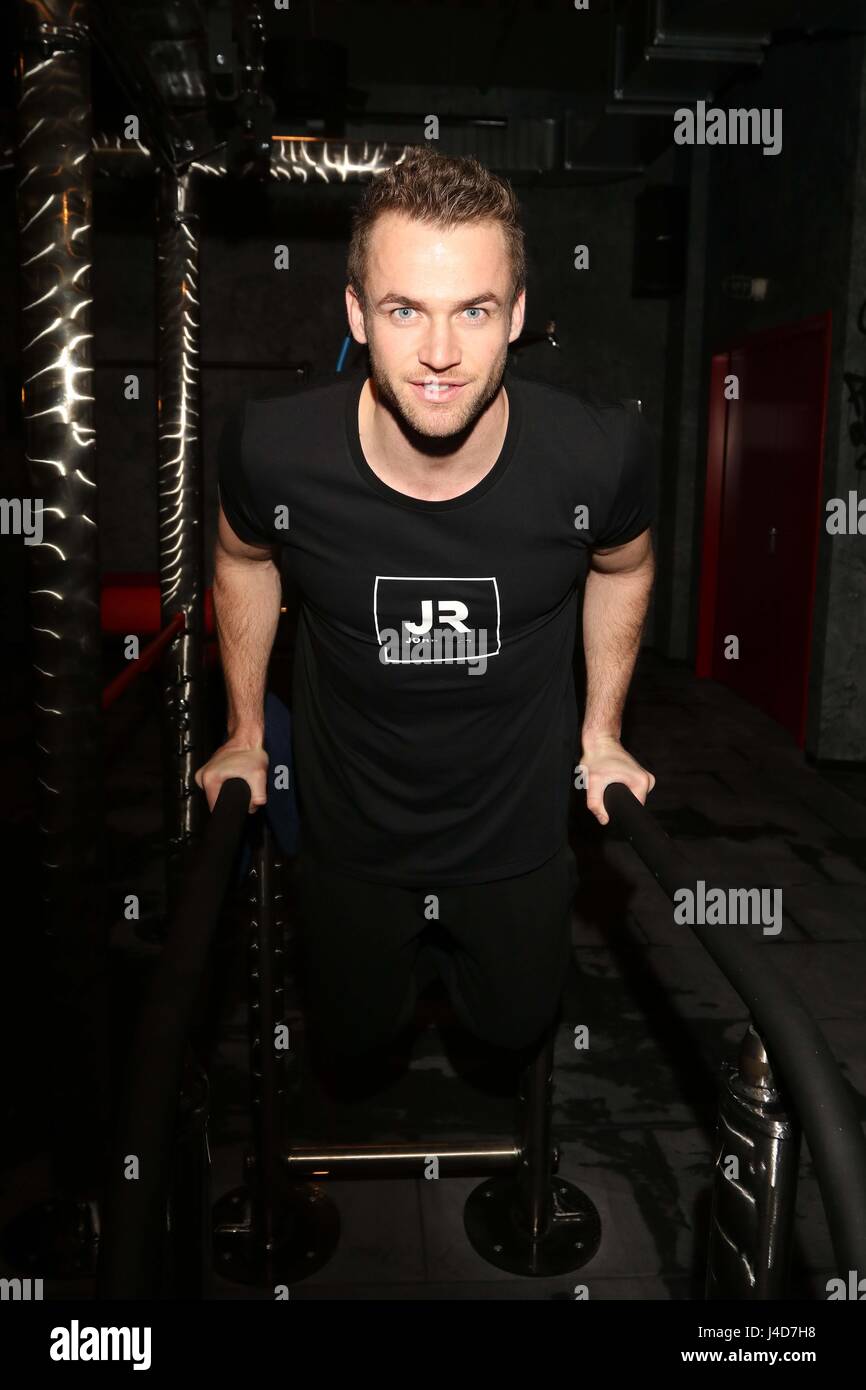Sportive celebrities attending the opening of the new John Reed fitness ...