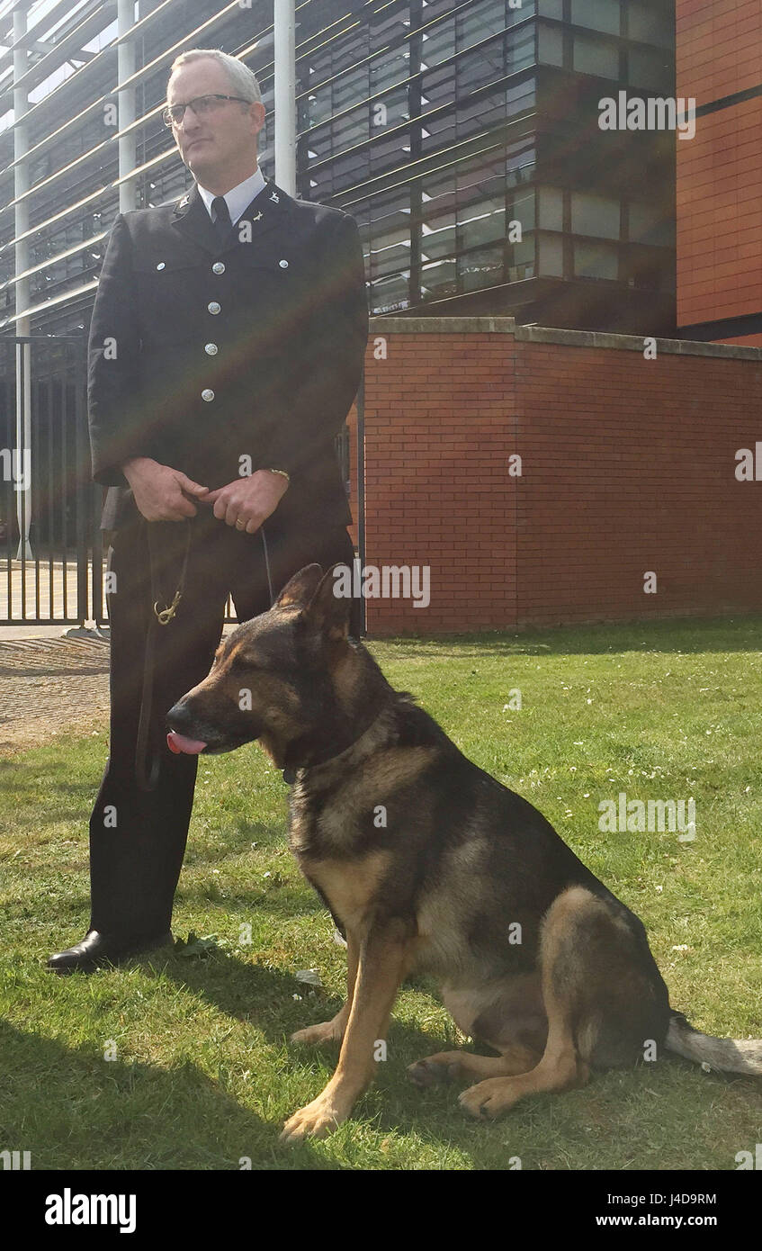 Pc Wardell Reppic police dog hi-res stock photography and images - Alamy