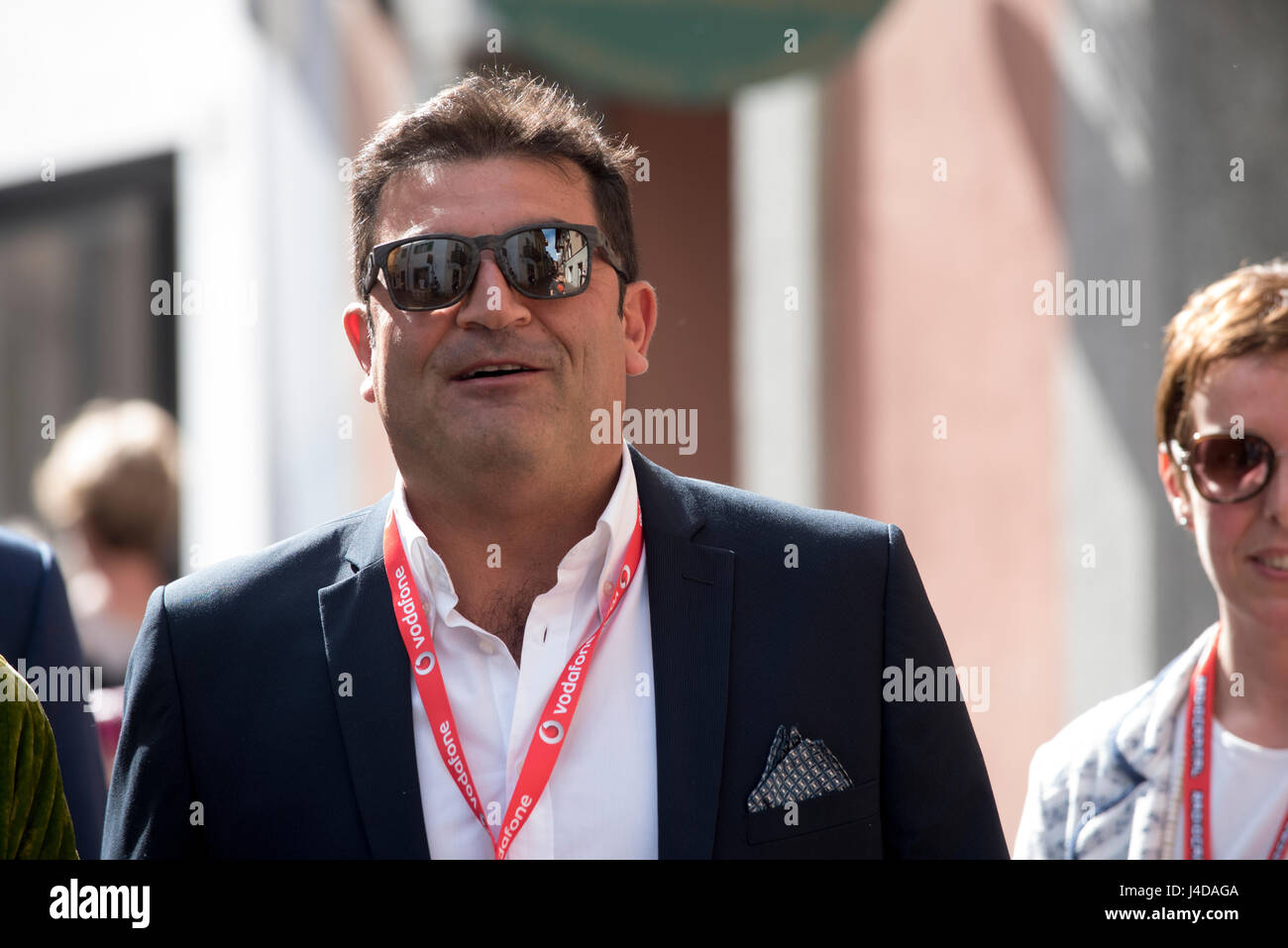 Dogliani, Italy 6 may 2017. Festival of tv and new media. In this