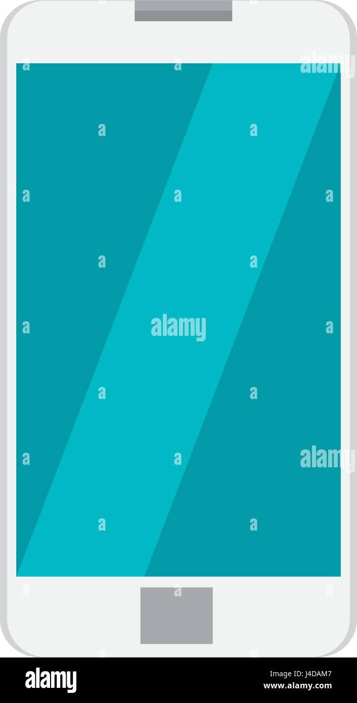 smartphone device isolated icon Stock Vector Image & Art - Alamy