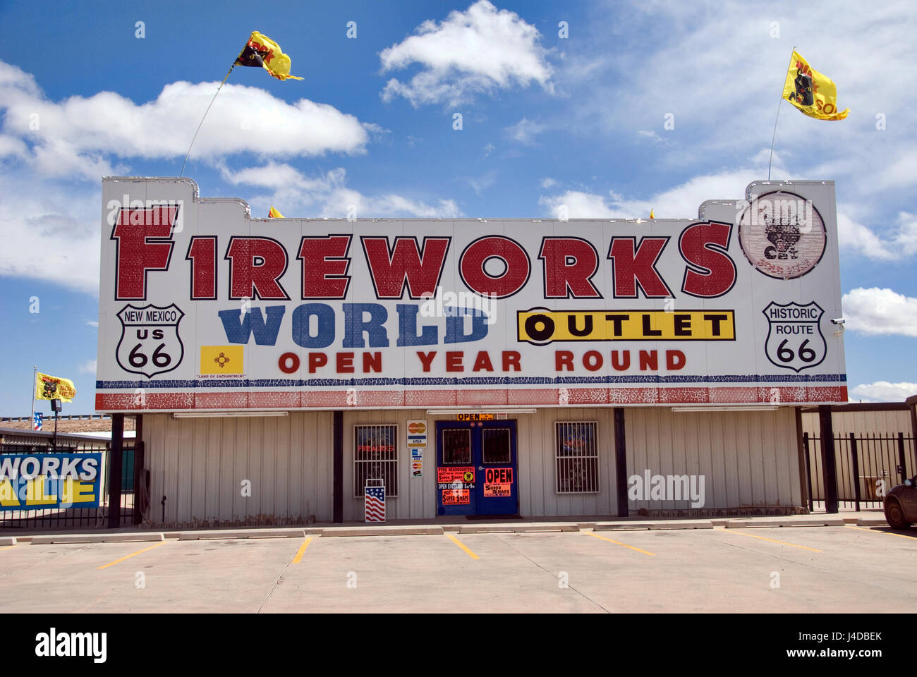 Fireworks World Outlet Stock Photo: 140435979 - Alamy